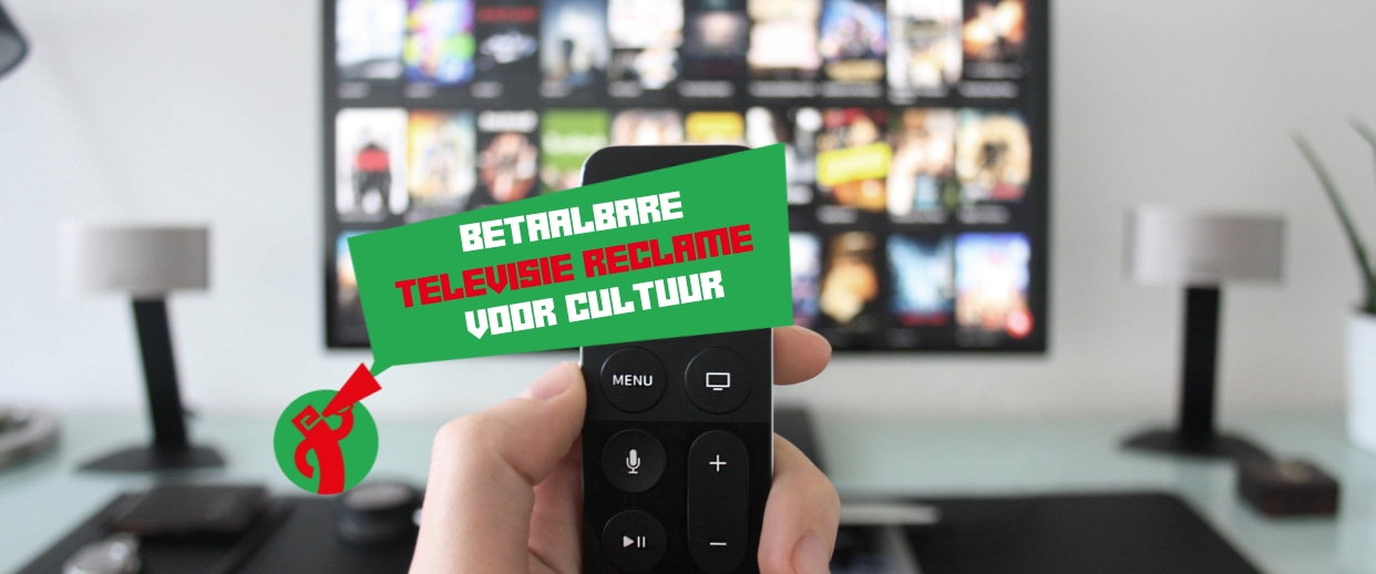 Televisiereclame voor de culturele sector